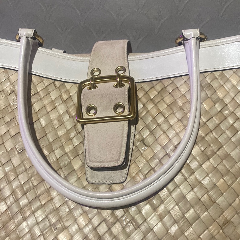 Coach Limited Edition Tote & Woven Clutch! - Picture 3 of 16